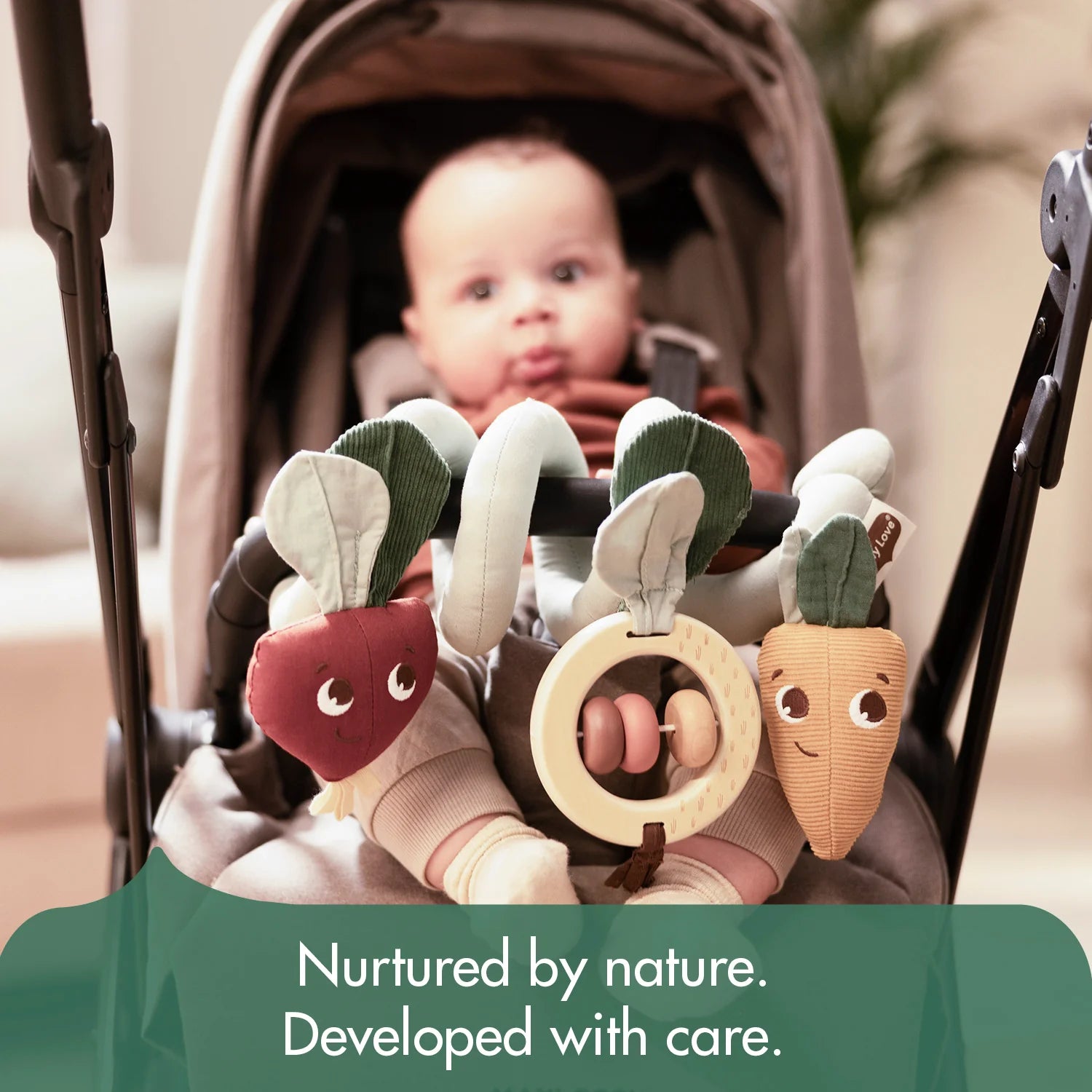 stokke trailz nordic green exclusive edition Tiny Love Spiral Stroller Activity Toy, Garden of Adventure
