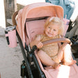 Puños de cuero Veer para barra de parachoques Switchback (Napa/Sillín) - Bambi Baby