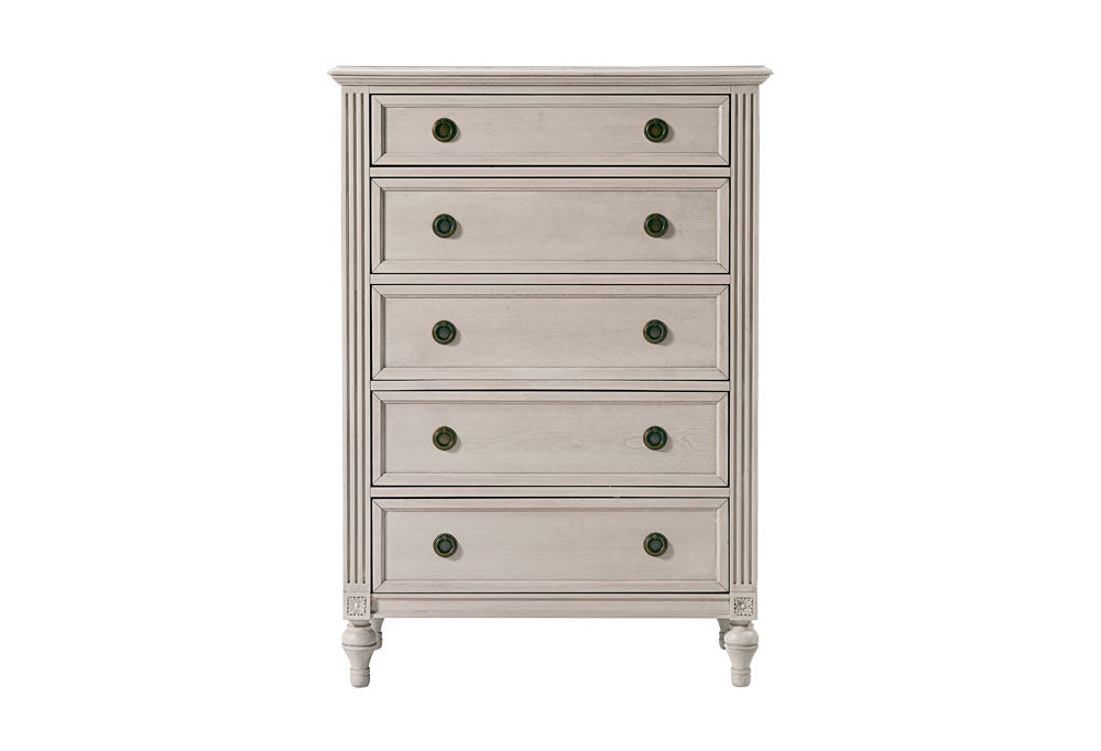 Westwood Viola 5 Drawer Chest in Lace- Bambi Baby
