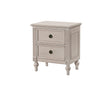 Westwood Viola 2 Drawer Nightstand in Lace - Bambi Baby