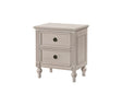 Westwood Viola 2 Drawer Nightstand in Lace - Bambi Baby