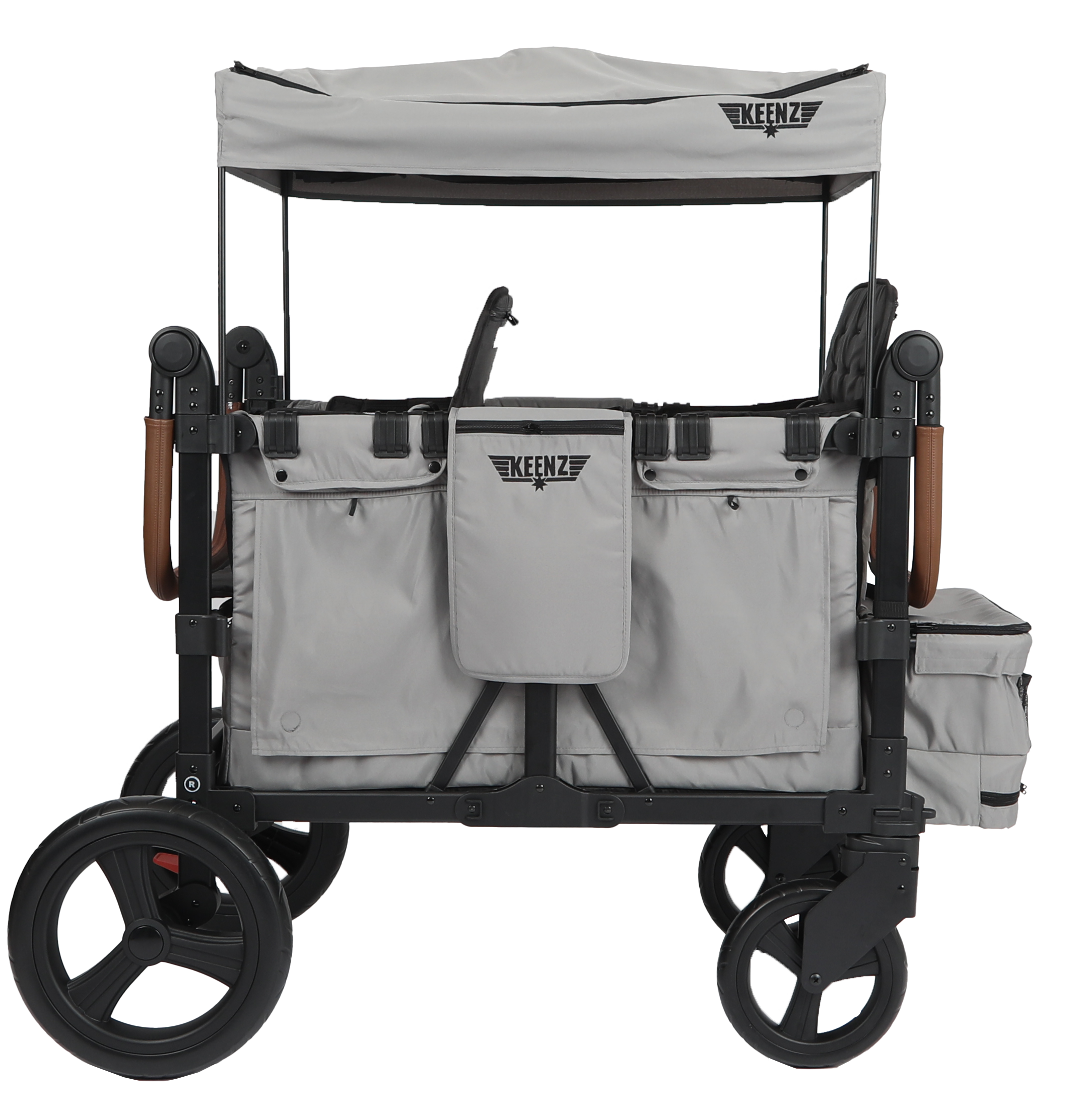 Keenz Vyo͞o The Seating Chameleon Stroller Wagon 2-Passengers- Bambi Baby