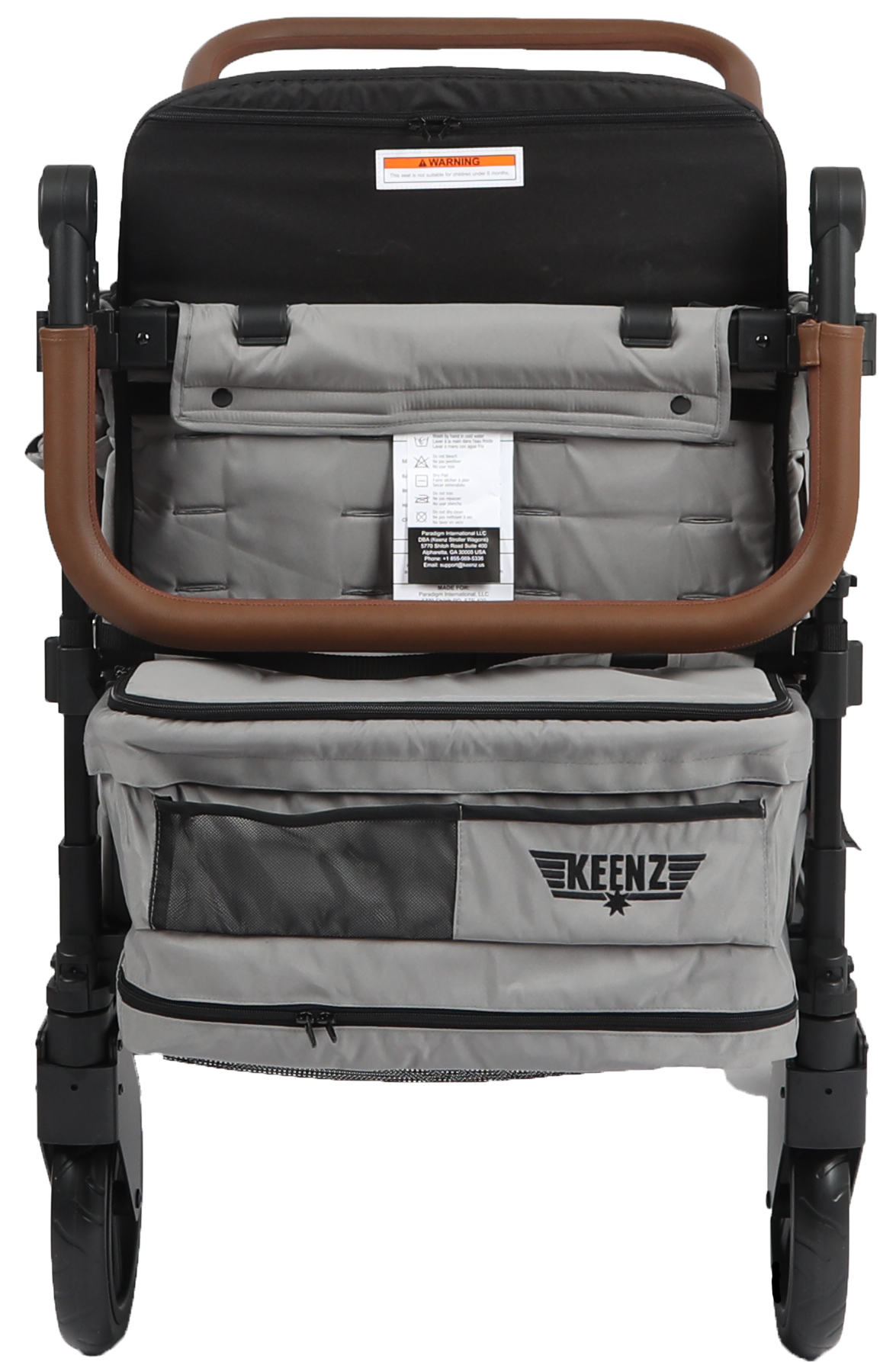 Keenz Vyo͞o The Seating Chameleon Stroller Wagon 2-Passengers- Bambi Baby