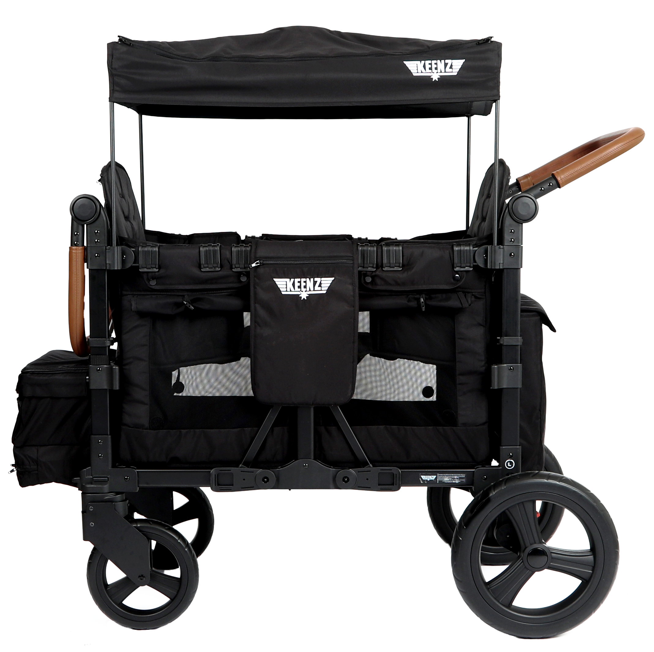 Keenz Vyo͞o The Seating Chameleon Stroller Wagon 2-Passengers- Bambi Baby