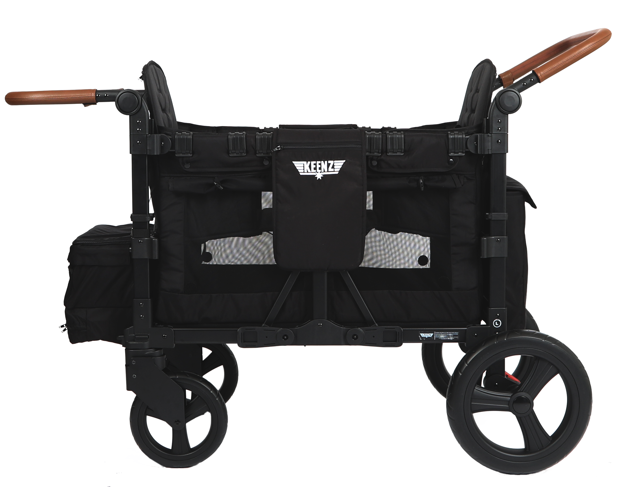 Keenz Vyo͞o The Seating Chameleon Stroller Wagon 2-Passengers- Bambi Baby