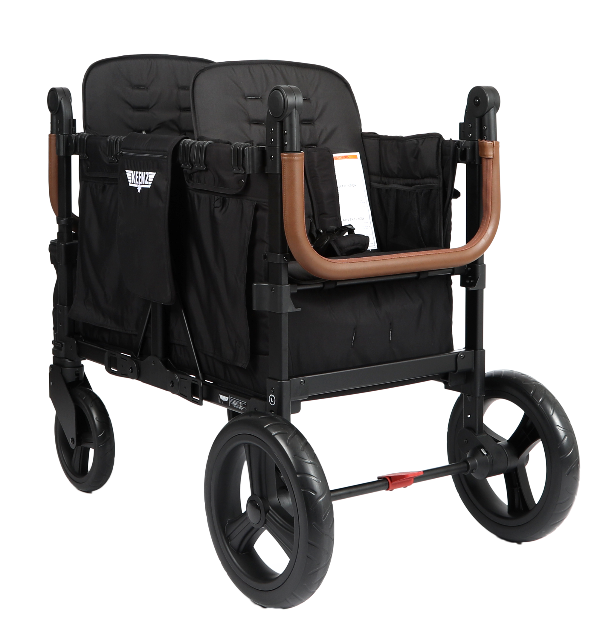 Keenz Vyo͞o The Seating Chameleon Stroller Wagon 2-Passengers- Bambi Baby