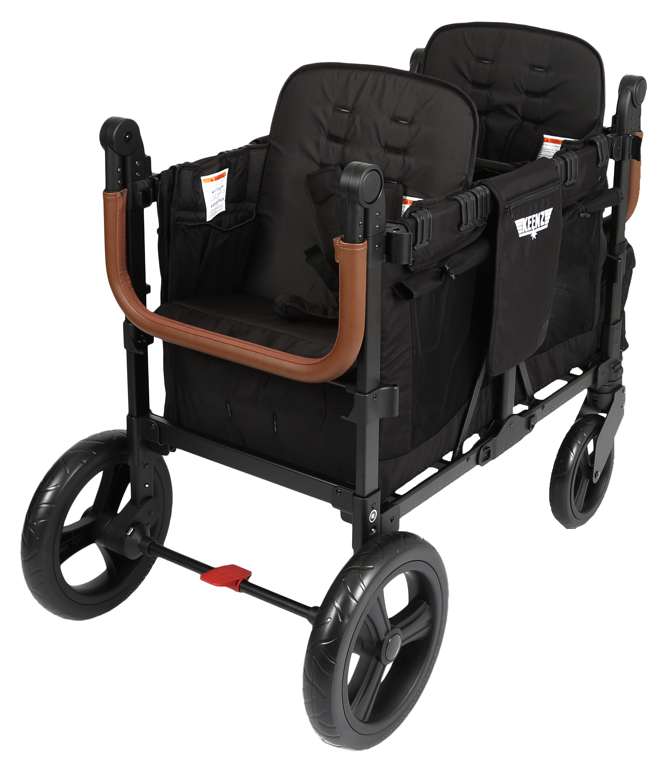 Keenz Vyo͞o The Seating Chameleon Stroller Wagon 2-Passengers- Bambi Baby