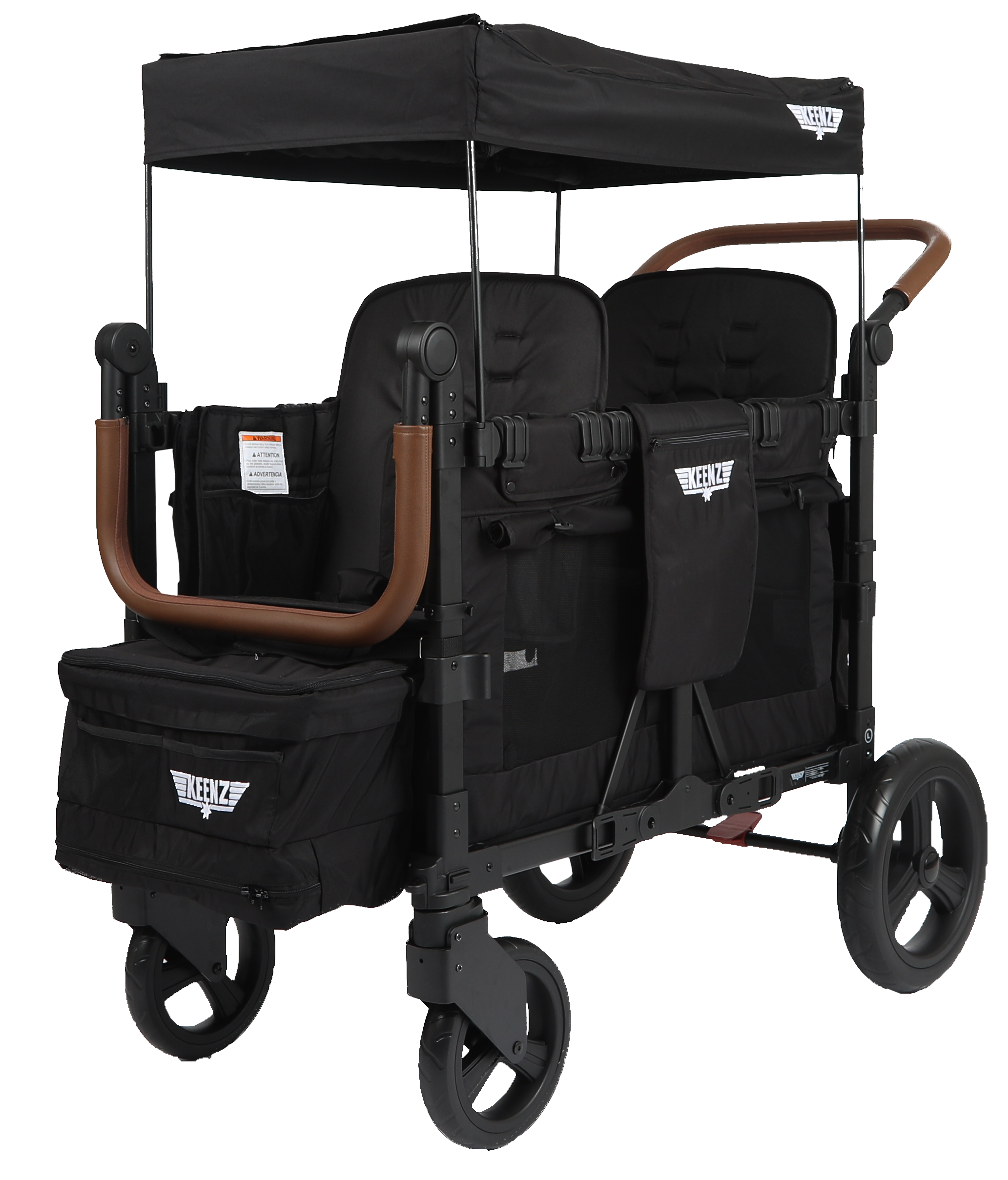 Keenz Vyo͞o The Seating Chameleon Stroller Wagon 2-Passengers- Bambi Baby
