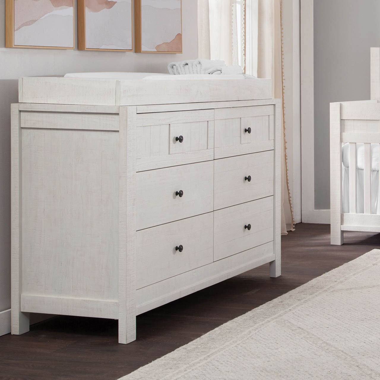 Bella Vita Anzio Dressing Kit in White Wash- Bambi Baby