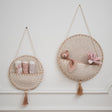 Crane Baby Violet Crochet Wall Hanging Storage (Set of 2) - Bambi Baby