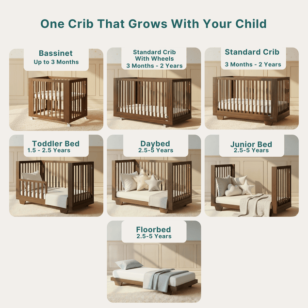 Cuna convertible 8 en 1 Dadada Spirit- Bambi Baby