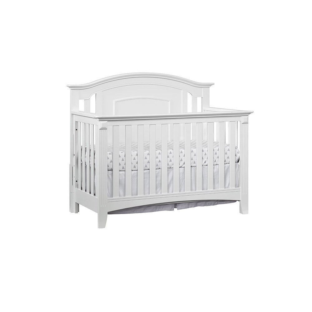 Oxford Willowbrook 4 In 1 Convertible Crib White- Bambi Baby