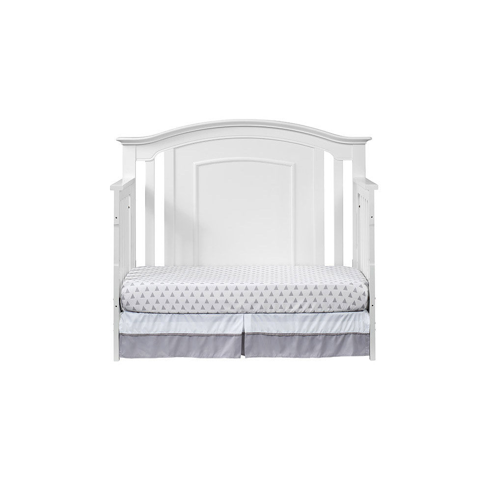 Oxford Willowbrook 4 In 1 Convertible Crib White- Bambi Baby