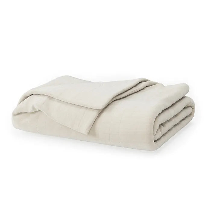 Naturepedic Breathable Organic Cotton Muslin Kids Blanket- Bambi Baby