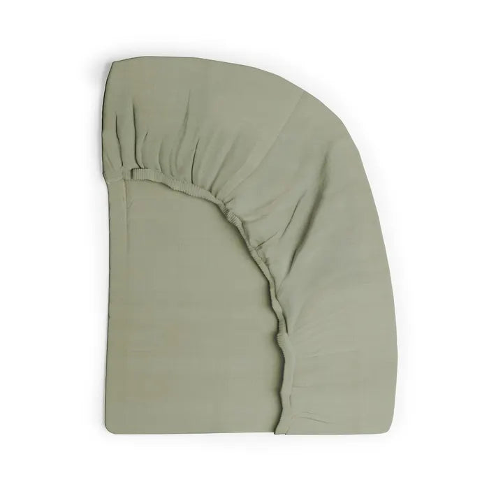 Naturepedic Organic Breathable Muslin Crib Sheets- Bambi Baby