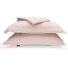 Petal Organic Cotton Percale Duvet Cover Set - Stacked View | Bambi Baby