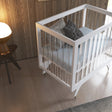 Cuna plegable Melo Caress Mini con patas en V - Bambi Baby