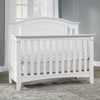 White Oxford Baby Willowbrook 4-in-1 Convertible Crib - Front View | Bambi Baby