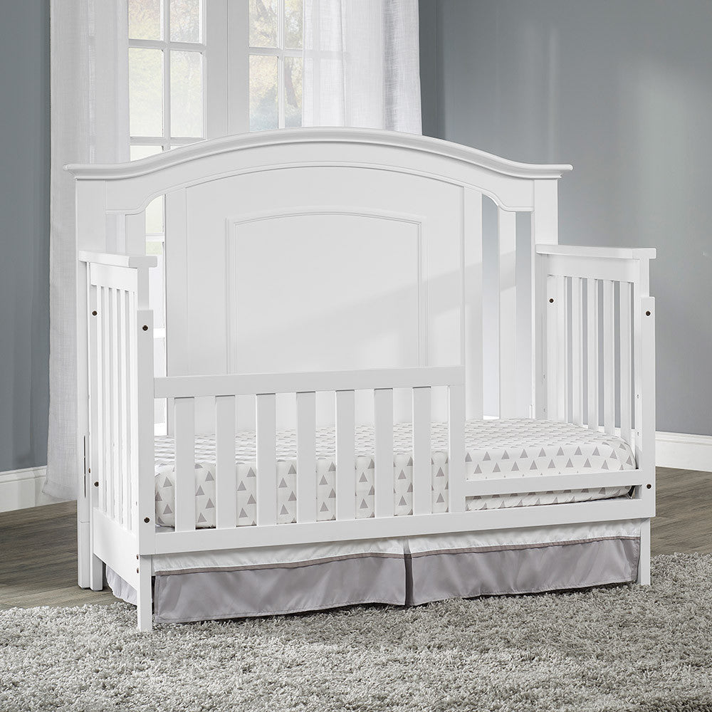Oxford Willowbrook 4 In 1 Convertible Crib White- Bambi Baby