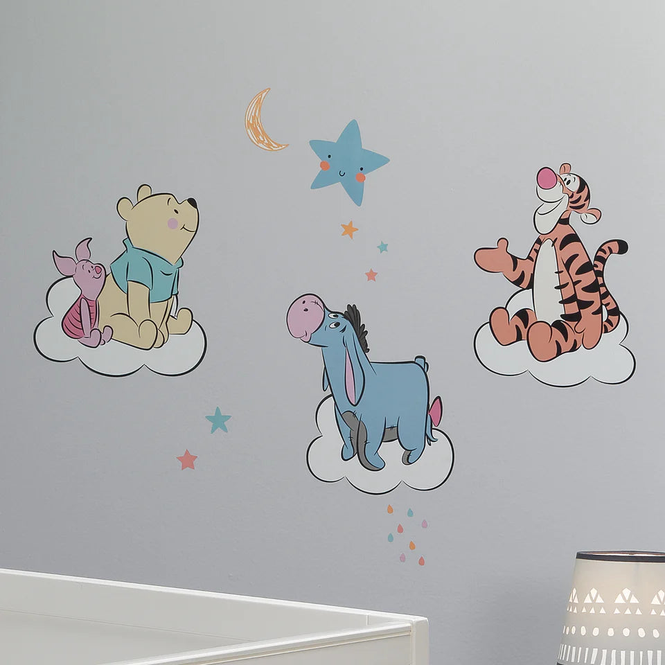 Bedtime Originals Disney Baby Winnie the Pooh Hugs Piglet/Eeyore/Tigger Wall Decals- Bambi Baby