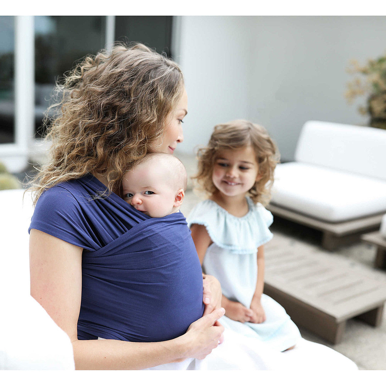 Ergobaby Aura Baby Wrap in Indigo- Bambi Baby