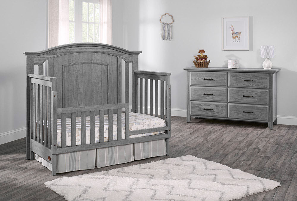 Oxford Willowbrook Collection Universal Guard Rail in Graphite Gray- Bambi Baby