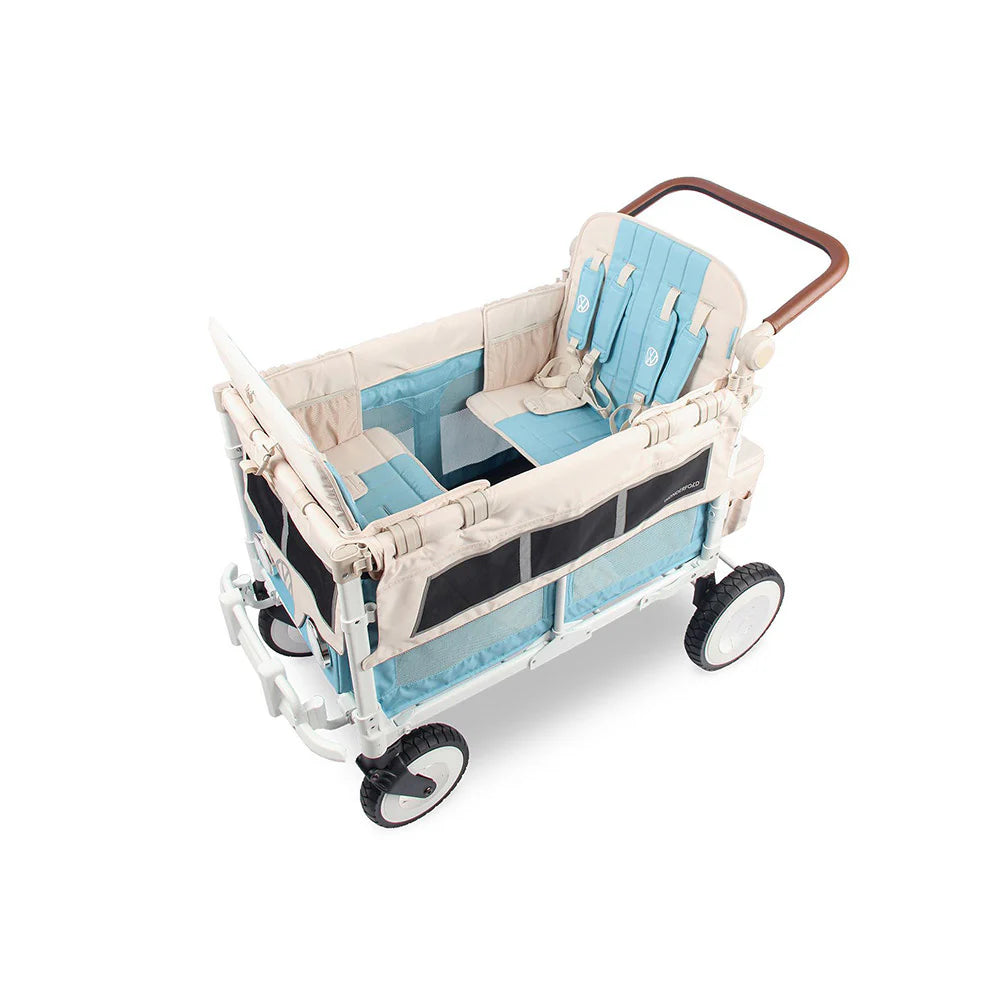 WonderFold VW Edition Quad Stroller- Bambi Baby