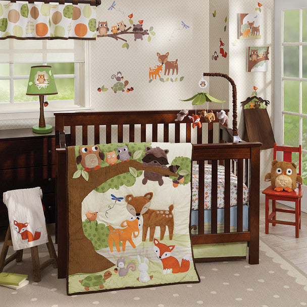 Lambs & Ivy Woodland Tales Bedding Set- Bambi Baby