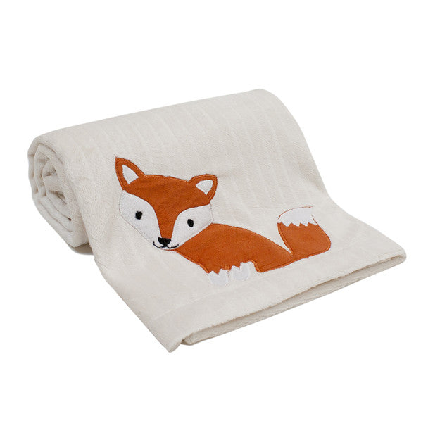 Lambs & Ivy Woodland Tales Blanket- Bambi Baby
