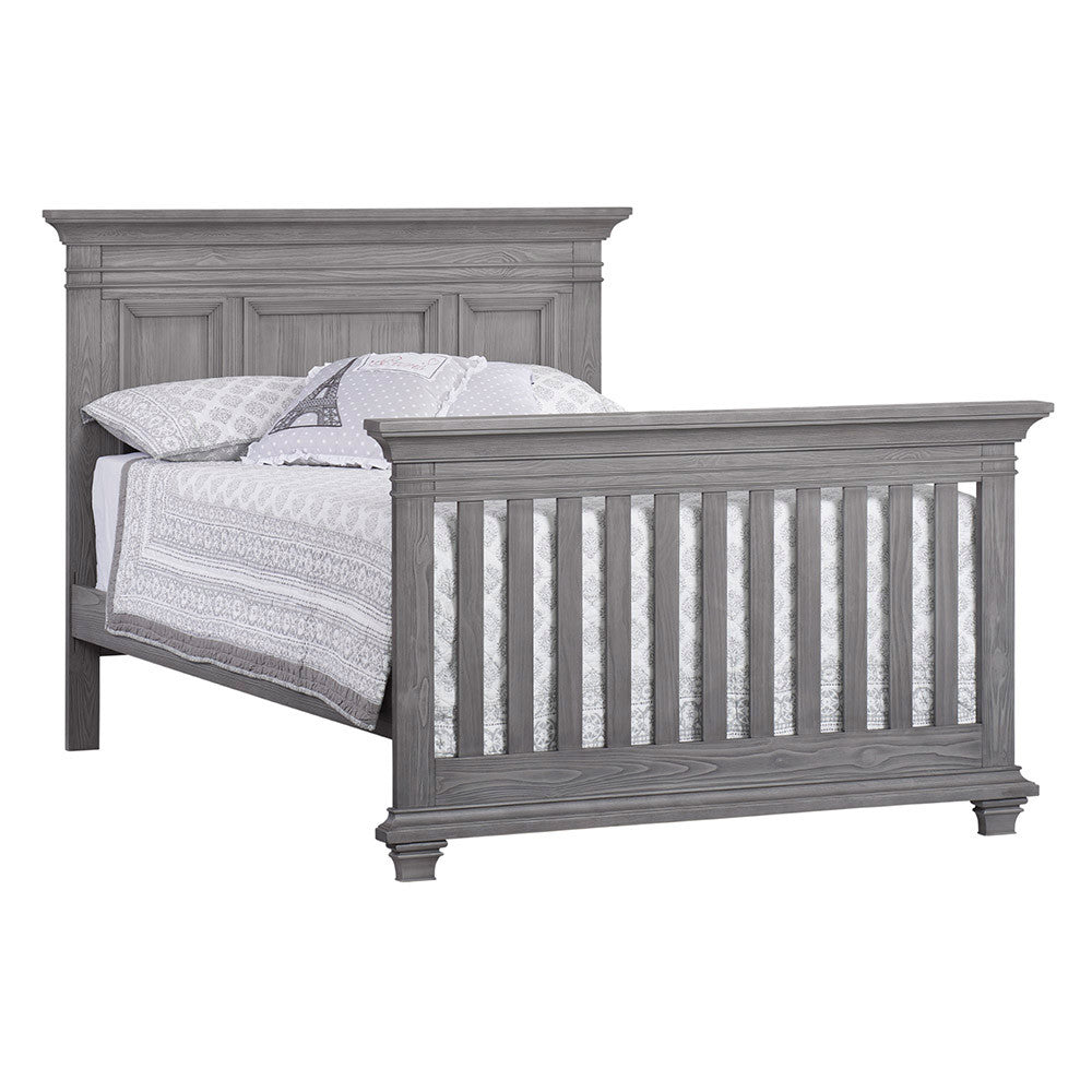 Oxford Baby Westport Collection Full Bed Conversion Kit in Dusk Gray- Bambi Baby