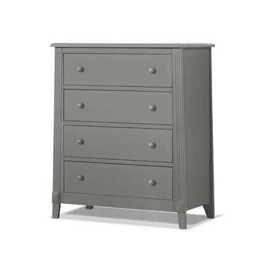Sorelle Berkley 4 Drawer Chest in Weathered Gray- Bambi Baby