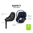CYBEX Cloud G Pro Comfort Extend Infant Car Seat - Bambi Baby