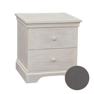Bella Vita Sarno Night Stand in Fossil Grey- Bambi Baby