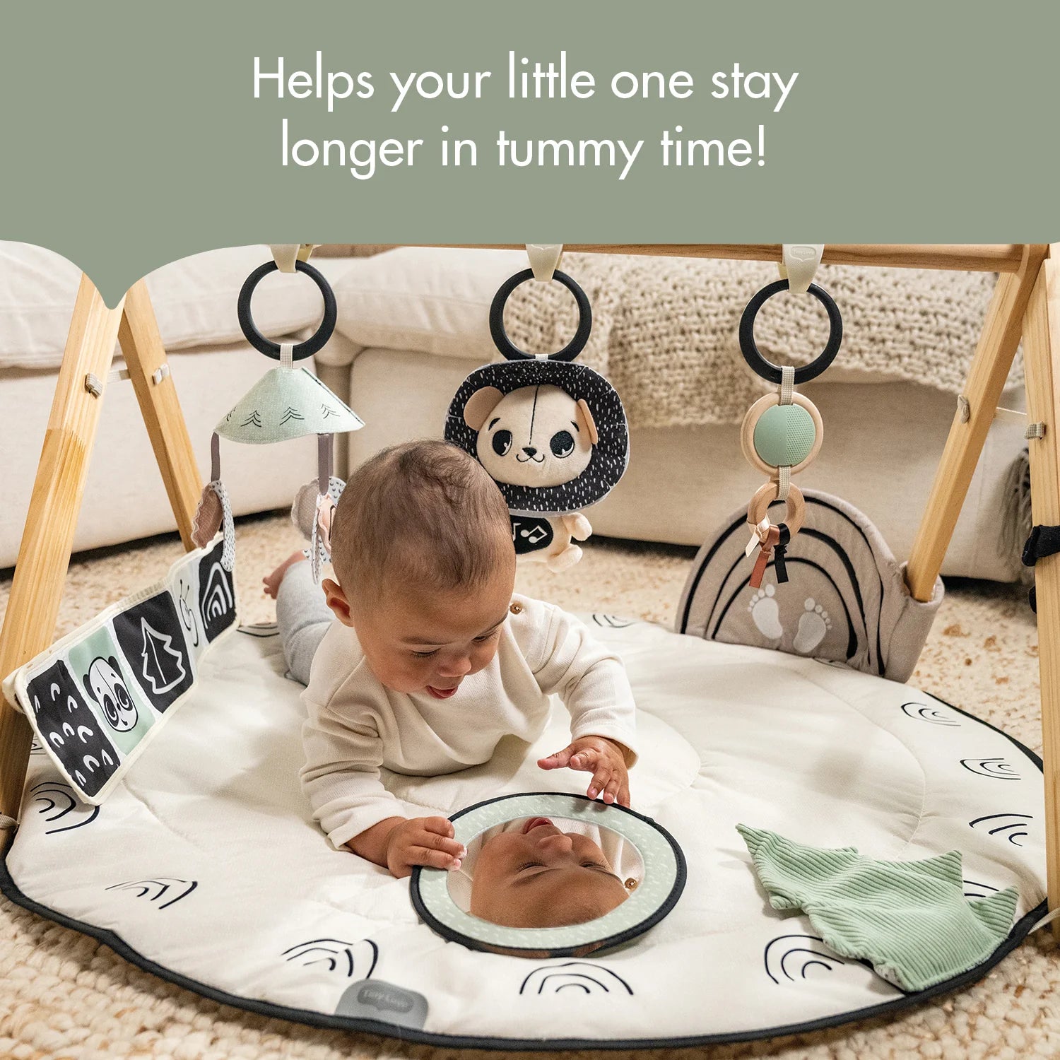 Tiny Love Black & White Décor Luxe Developmental Gymini- Bambi Baby
