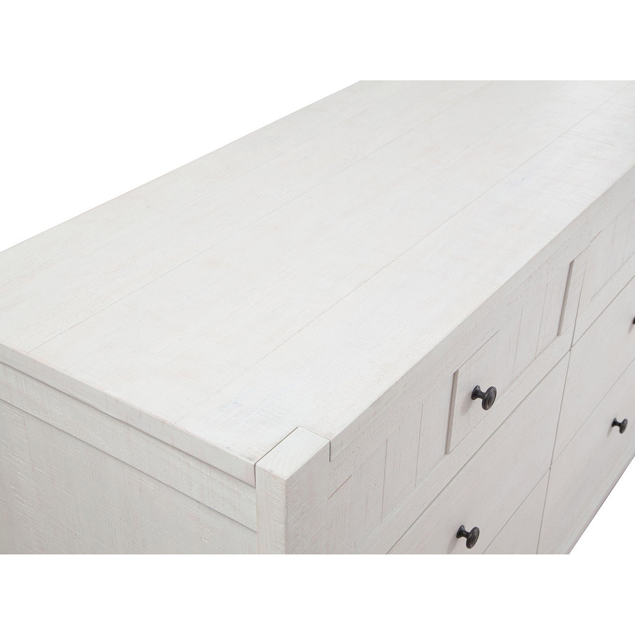 Bella Vita Anzio Double Dresser in White Wash- Bambi Baby