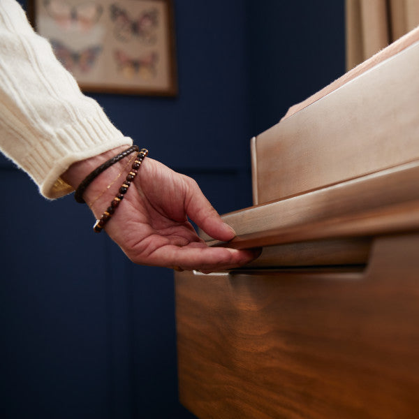 Maxi Cosi Embraced Forms Double Dresser - Chestnut Stain- Bambi Baby