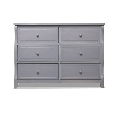 Sorelle Princeton Elite Double Dresser in Weathered Gray- Bambi Baby