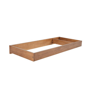 Natural Pine Wood Changing Topper - Angle View | Bambi Baby