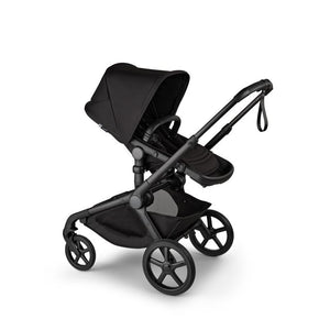 Black Bugaboo Kangaroo Complete Stroller - Side Angle | Bambi Baby
