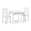 Conjunto de mesa y sillas Sorelle Imagination en blanco