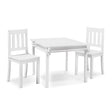 Sorelle Imagination Table & Chair Set in White - Bambi Baby