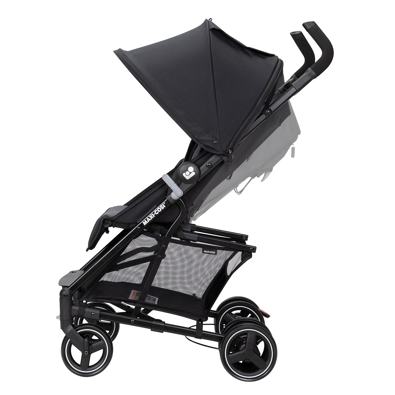 Maxi Cosi Mara XT Ultra Compact Stroller in Essential Black- Bambi Baby